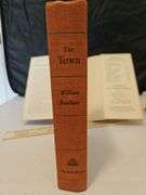 Vintage "The Town a novel of the Snopes family" by William Faulkner 1957 version w/very nice in-tact book jacket...