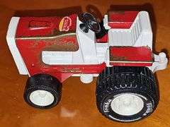 Tonka toys. All have been played with