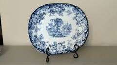 Vintage Allerton’s Kenilworth English Platter…..no chips or cracks…..11-1/4 x 9”…..makers mark on back is blurry