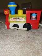 Fisher Price Little people playsets as shown. See all photos. Some pieces have some melting from attic storage as seen on elephant in last photo.