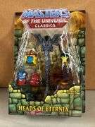 Masters of the Universe Classics HEADS OF ETERNIA Accessory Pack in original box