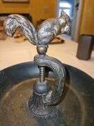 Vintage cast iron nutcracker and bowl...