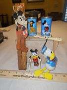 Group of Disney themed vintage toys...