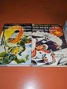 Tom Swift books volumes one through 10 inclusive with dust covers, and volume 29. Also included the Hardy boys series book 2. Tom Swift copyrights run from 1954 -1957 and 1967. Hardy boys copyright 1959. See all photos