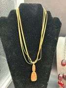 Great selection of costume jewelry…..back left is Monet, middle are ankle bracelets, very front has sterling clasp