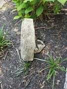 Piece of Architectural Granite from the Old Courthouse in Memphis, TN circa 1910...