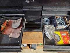 Craftsman tool box and contents. No key.