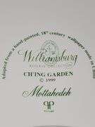 Mottahedeh Ch'ing Garden Dinner Plate and Salad Plate. Never used.