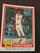 A grouping of baseball cards, mostly from the late 70s and early 80s. See all photos and additional info.