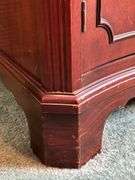 Beautiful vintage mahogany buffet with 6 drawers and 2 side compartments……62 x 21-3/4 x 36 tall….has slight blemishes from every day use….this piece is at least 80 years old and is a family heirloom