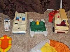 Fisher-Price grouping of toys. All sets incomplete. See all photos.