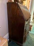 Vintage 3-drawer secretary…..28 x 17 x 41 tall…..OTHER CONTENTS NOT INCLUDED