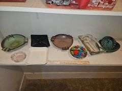 Collection of vintage ashtrays...