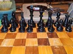 Wonderful oversized chess set.