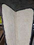 Leather handgun case 16 in long.