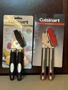 (2) NEW Cuisinart manual can openers