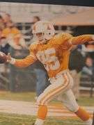Framed photo of Chris Hogue #95 UT Vols