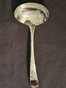 Sterling silver S. Kirk & Son Old Maryland Gravy Ladle. Weight 68.4 grams