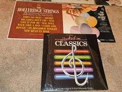 Grouping of albums. Mostly orchestra. See all photos for titles.