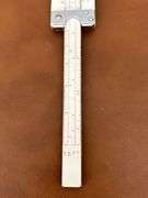 NEW CENTURION Non-Slip Cushion Grip Gardener’s Knife AND a Lutz Slide Rule with leather case￼