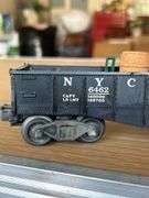Vintage O Lionel Post War 6462 NYC New York Central Gondola Car