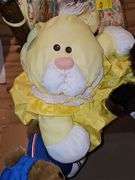 Vintage stuffed animals in good shape.