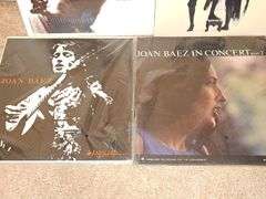 Grouping of albums including Gordon Lightfoot, Fleetwood Mac, Helen Reddy, Joan Baez, and Olivia Newton-John.