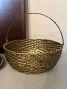 Selection of brass and brass-like home decor