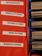 A grouping of football cards from the 1970s, sorted by teams.  See additional information and all photos.
