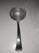 Wilton Armetale RWP Mount Joy pewter tureen with ladle and lid. Nine inch diameter x 7.5 in tall.