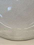 Like New Alex Marshall 12" Low Bowl in Speckled Blue STAND NOT INCLUDED...