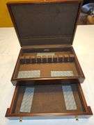 Nice wooden silverware case...