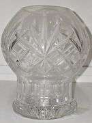 Beautiful Crystal candle holder. Can use tapers or pillars. Total of 7.75 in tall (two pieces).