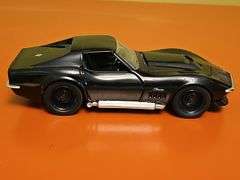 Black 1969 Corvette Stingray ZL1 diecast 1:24 scale.