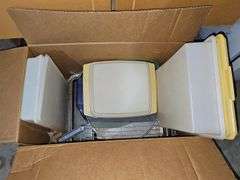 Cabinet contents as shown. Cabinet not included.