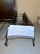 (2) Brand New Cabinet Pan Organizers, (2) NEW Threshold Lid Organizers, NEW in-drawer  flatware organizer and (2) NEW Packs of 3 Slotted Interlocking Drawer Organizers (please see all pics as other organizers were added)