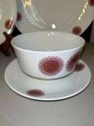 26 pieces of Mitterteich Bavaria Germany Red Medallion China (see descrip)