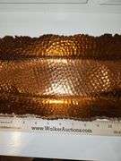 Very Cool Looking Pampa Bay Hammered Aluminum Copper Colored Oval Platter 27.5 x 6...
