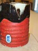 Incredible Early 20th Century Japanese Sumida Gawa 4" Mug in excellent vintage condition...