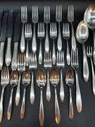 41 Pieces of Community Plate Flatware