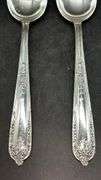 (2) Sterling Della Robbia by Alvin tablespoons and spreader…..52 grams