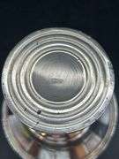 Very nice unmarked weighted sterling compote…..5-3/8”D x 5” tall…..159 grams