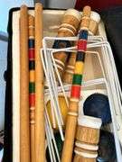 Like new Sportcraft Croquet set with carry bag