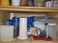 Cabinet contents as shown. Cabinet not included.