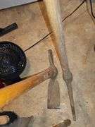 Mattock and pickaxe