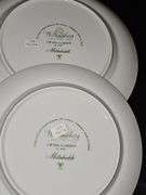 Mottahedeh Ch'ing Garden Dinner Plate and Salad Plate. Never used.