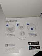Google Home voice activated speaker. Untested.