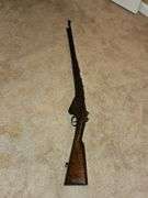 Antique gun marked M16 replica/disabled