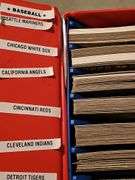 A grouping of baseball cards, mostly from the late 70s and early 80s. See all photos and additional info.