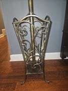 Metal/Iron coat rack umbrella stand 74" tall...